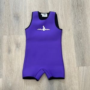 Warm Belly Wetsuit for kids, size medium (4T/5)